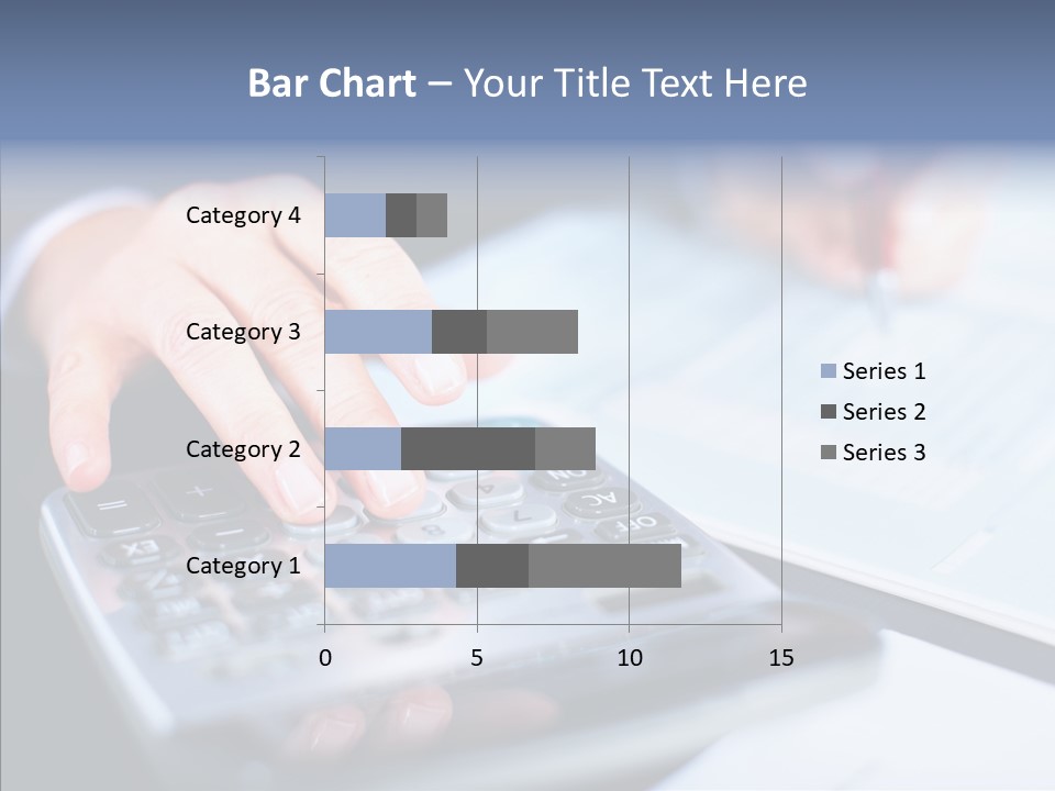 Female Aging Senior PowerPoint Template