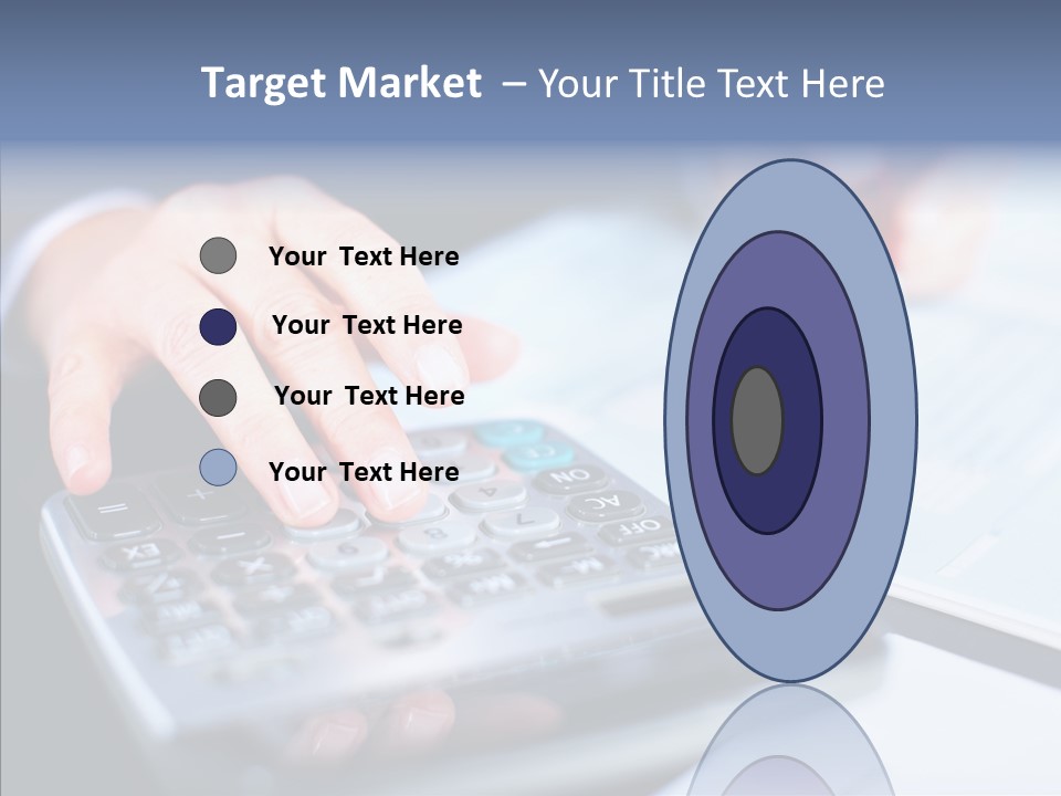 Female Aging Senior PowerPoint Template