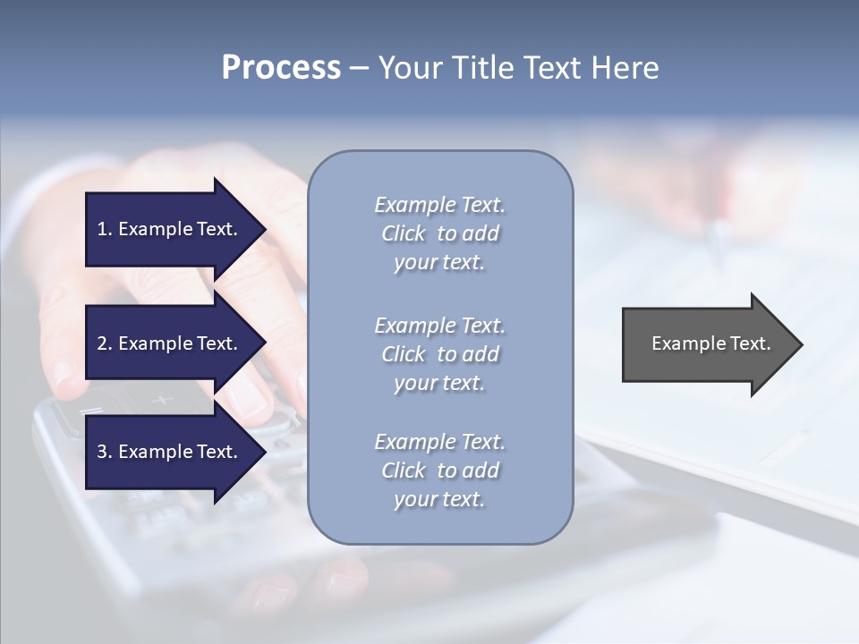 Female Aging Senior PowerPoint Template