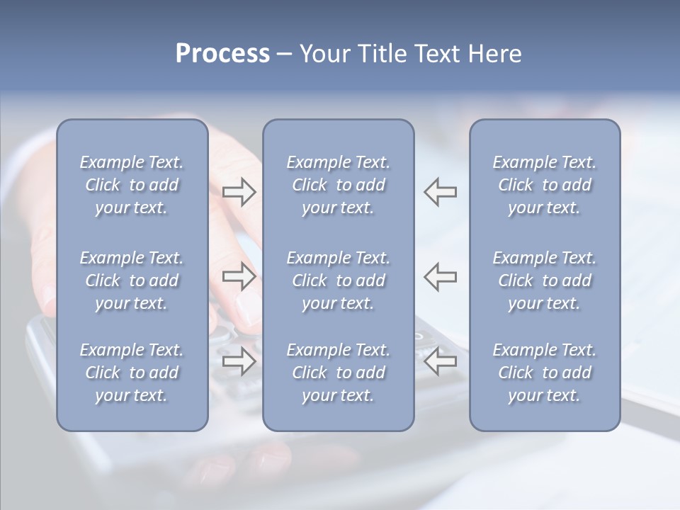 Female Aging Senior PowerPoint Template
