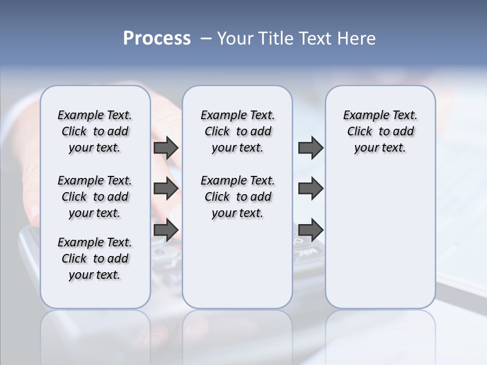 Female Aging Senior PowerPoint Template
