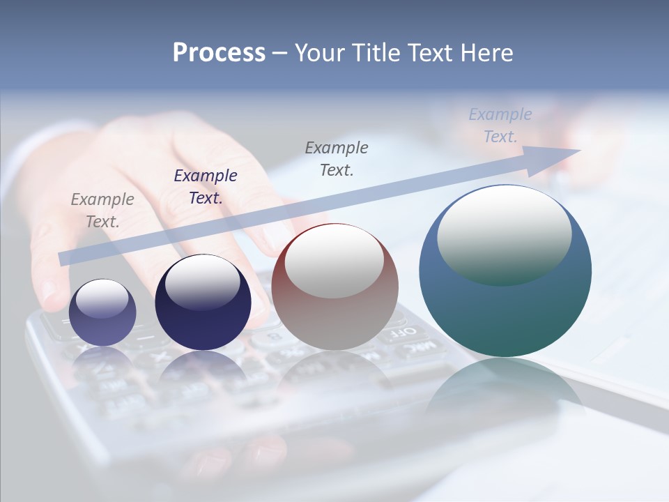 Female Aging Senior PowerPoint Template