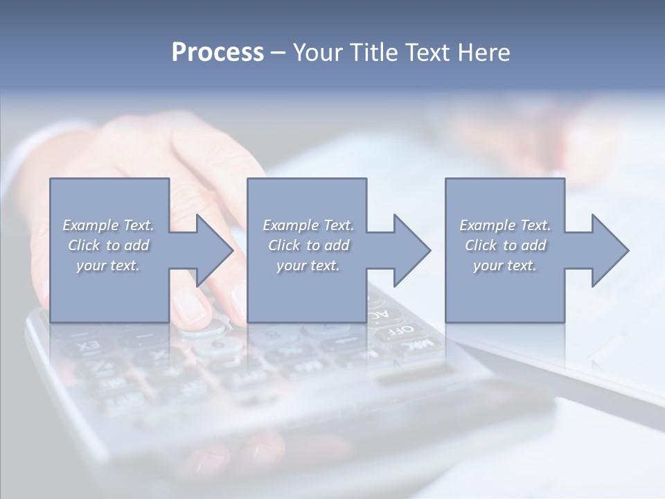 Female Aging Senior PowerPoint Template