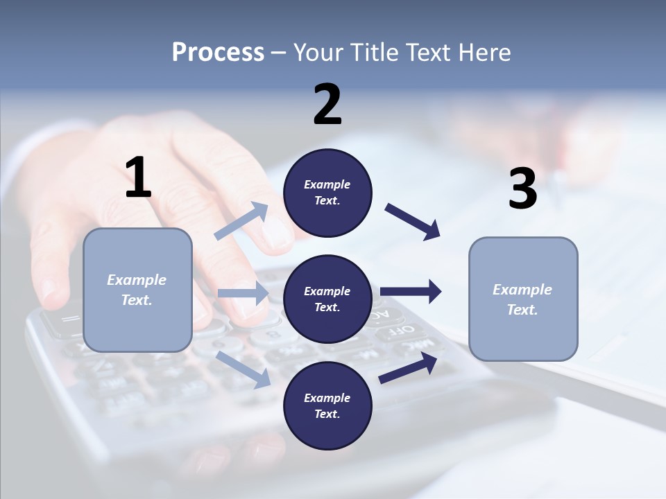 Female Aging Senior PowerPoint Template
