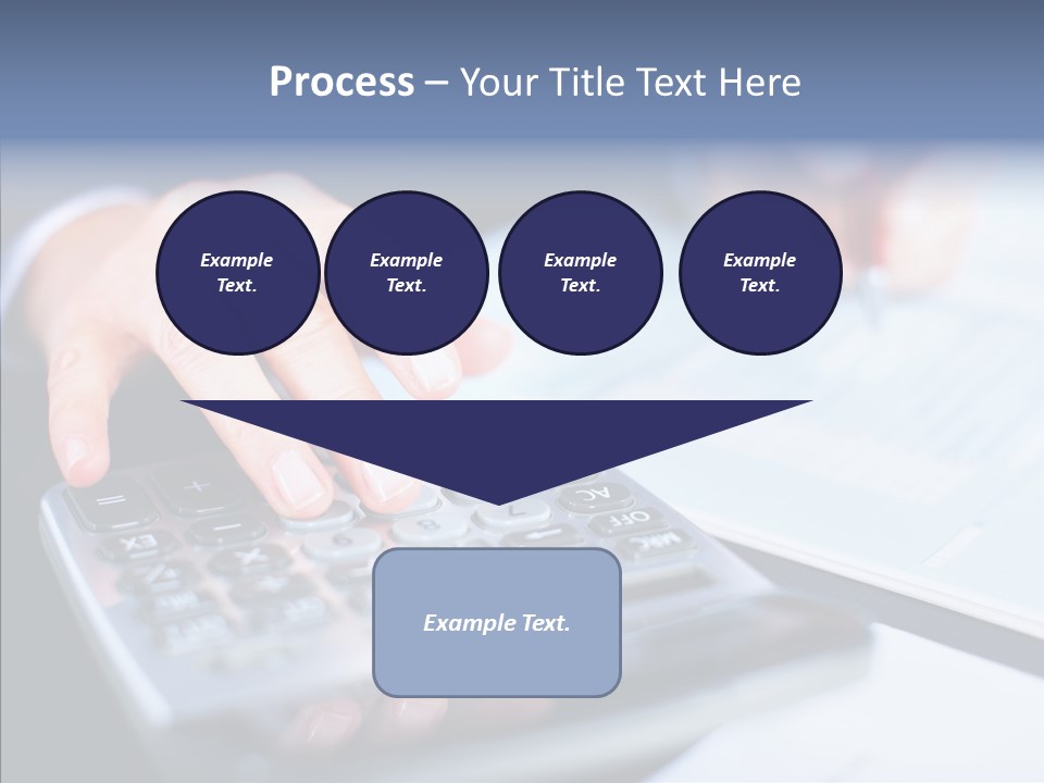 Female Aging Senior PowerPoint Template