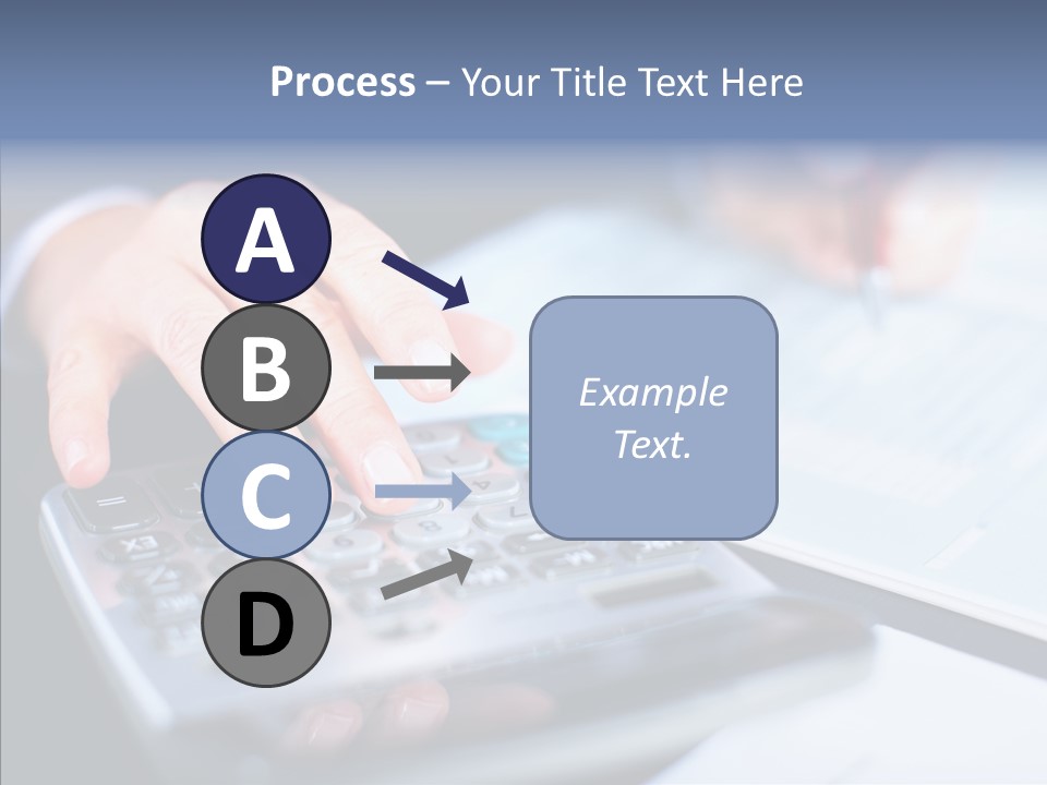 Female Aging Senior PowerPoint Template