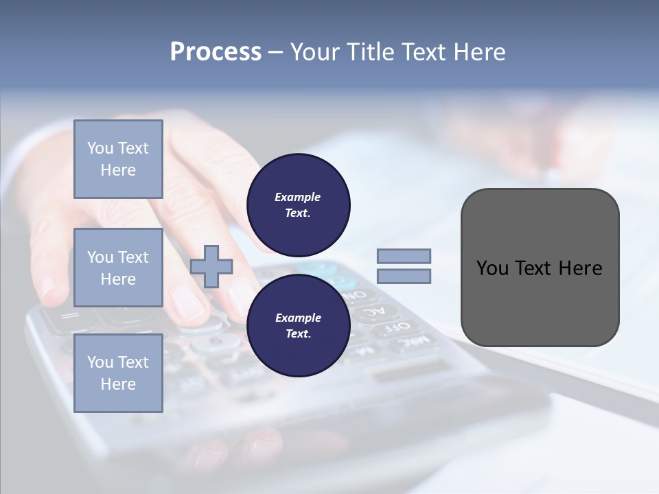 Female Aging Senior PowerPoint Template