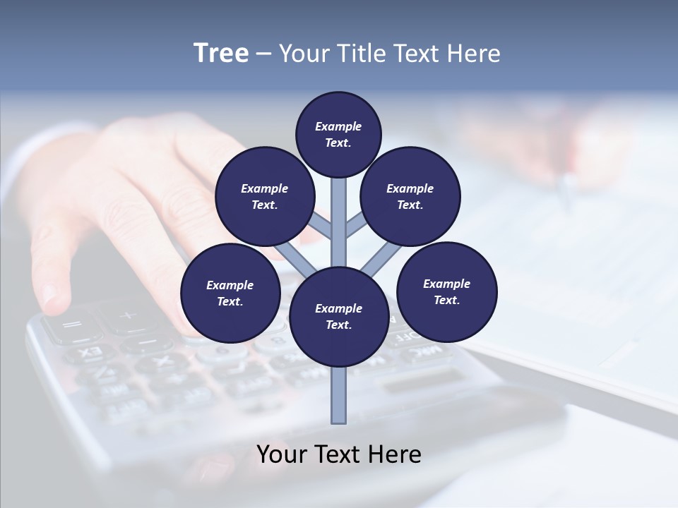 Female Aging Senior PowerPoint Template