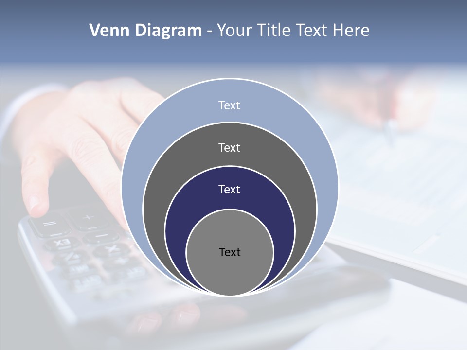 Female Aging Senior PowerPoint Template