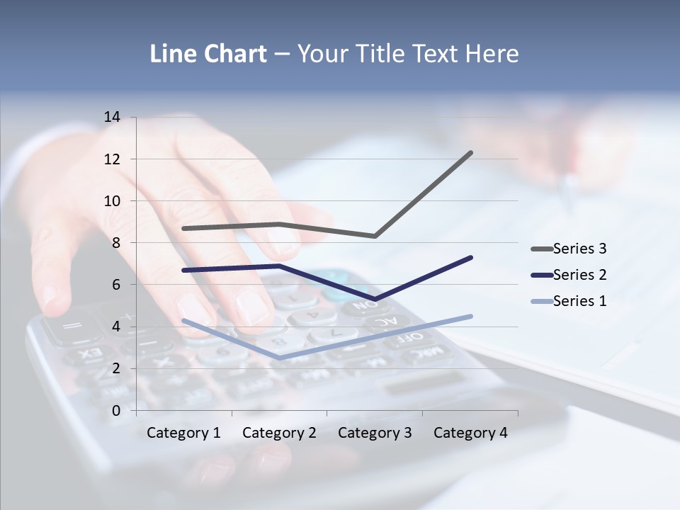 Female Aging Senior PowerPoint Template