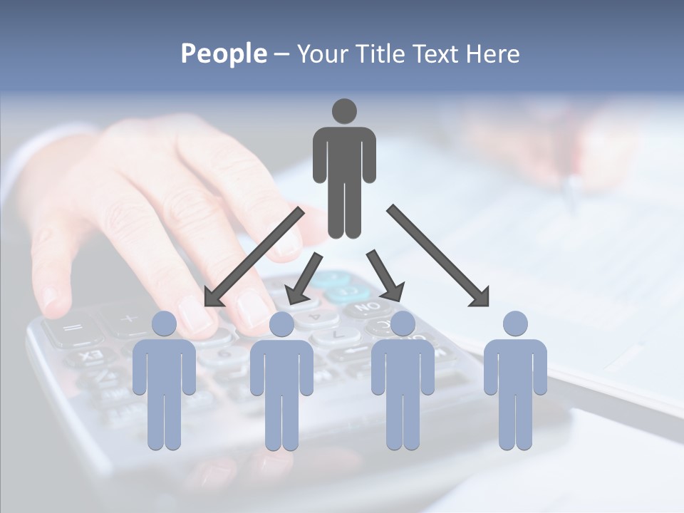 Female Aging Senior PowerPoint Template