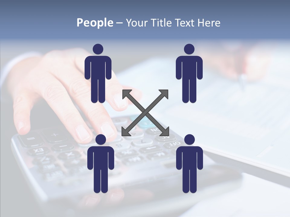 Female Aging Senior PowerPoint Template