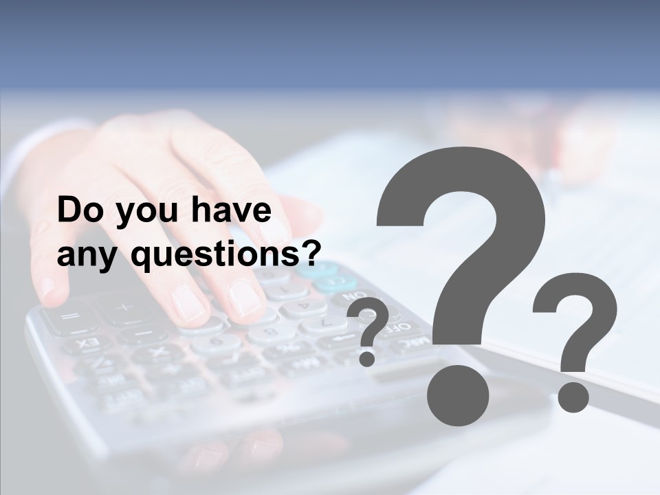 Female Aging Senior PowerPoint Template