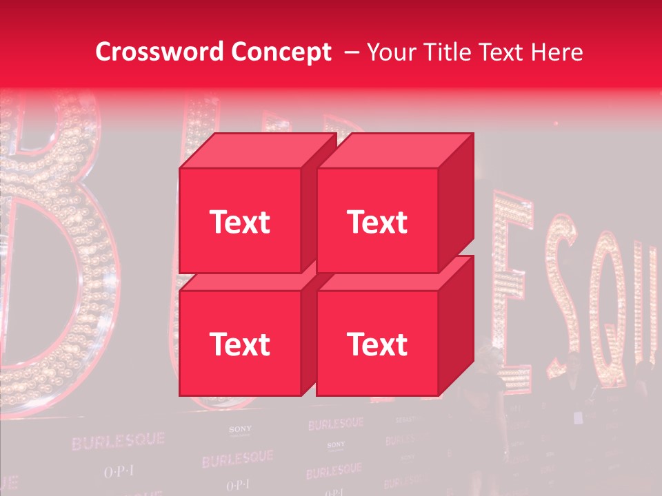 Touching Finger Elder PowerPoint Template