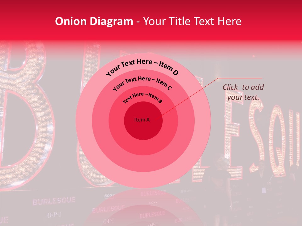 Touching Finger Elder PowerPoint Template