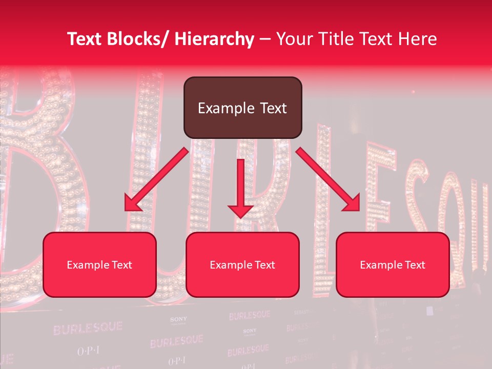 Touching Finger Elder PowerPoint Template