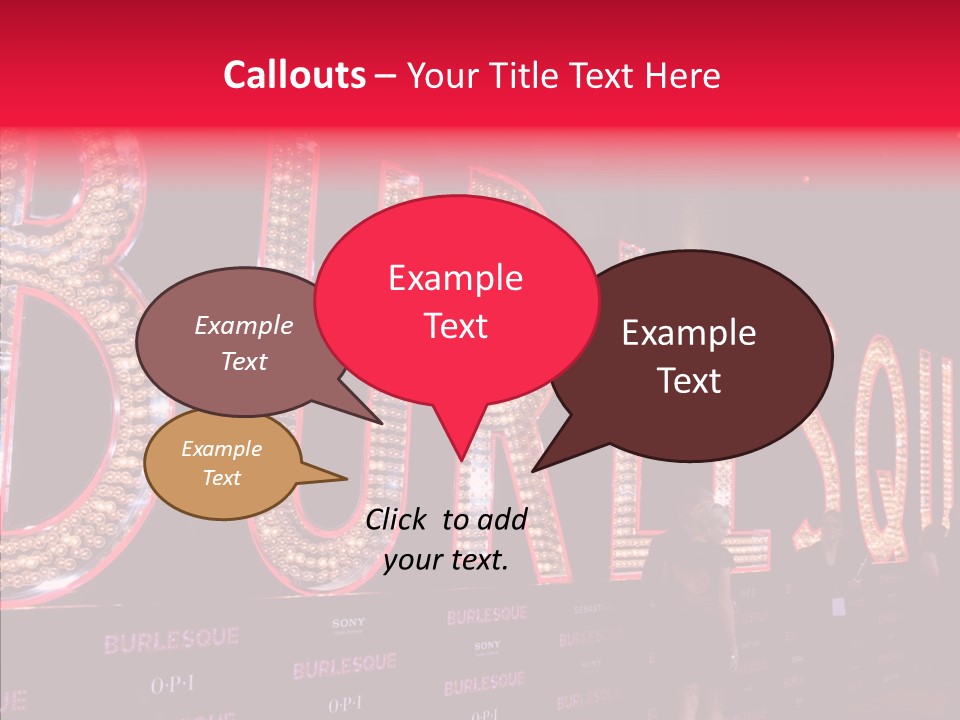 Touching Finger Elder PowerPoint Template