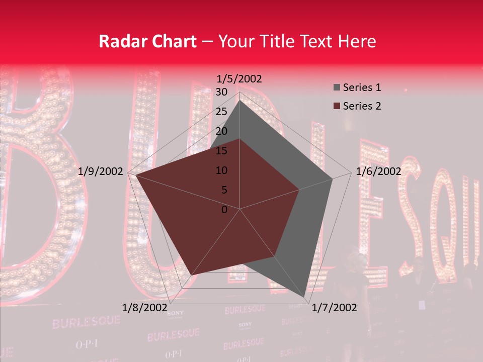 Touching Finger Elder PowerPoint Template