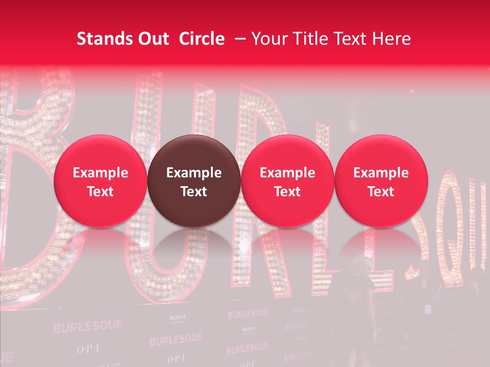 Touching Finger Elder PowerPoint Template