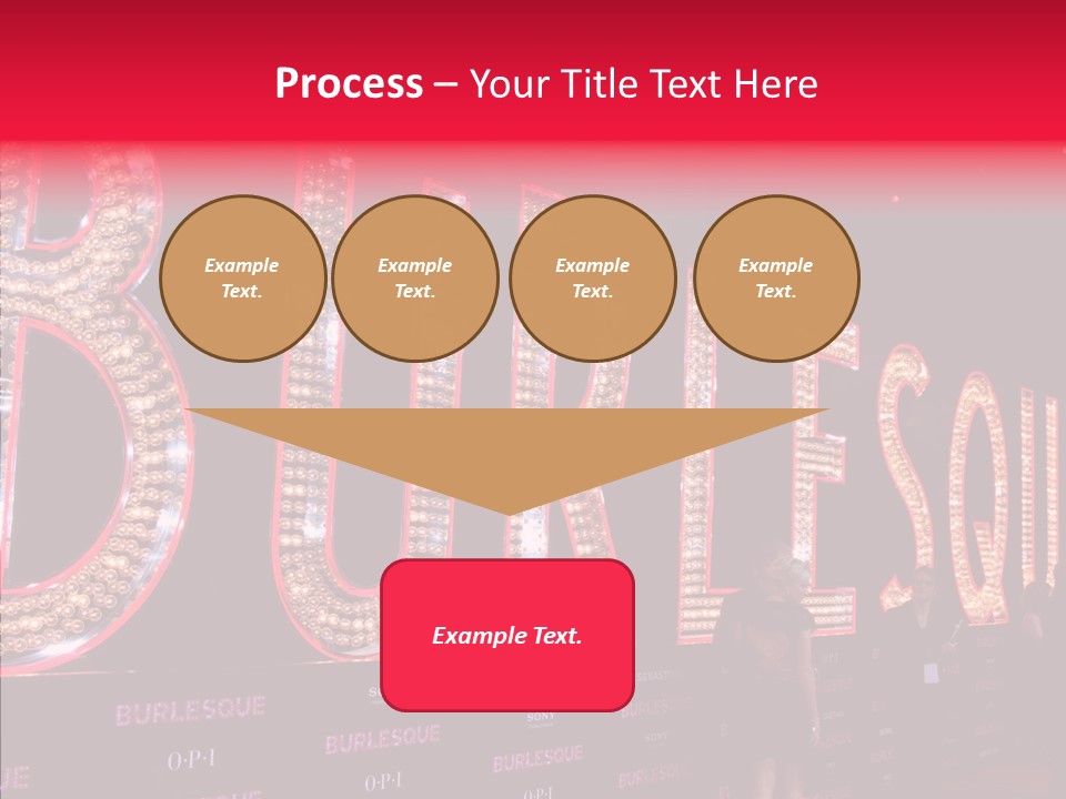 Touching Finger Elder PowerPoint Template