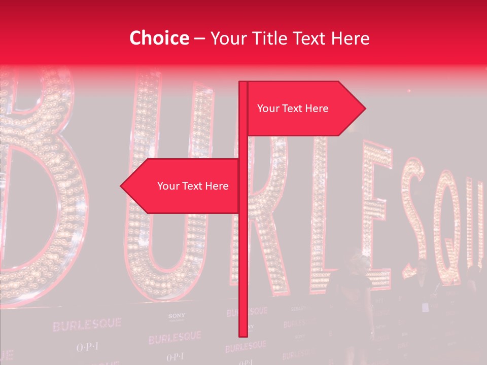 Touching Finger Elder PowerPoint Template