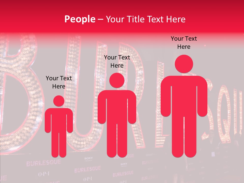 Touching Finger Elder PowerPoint Template