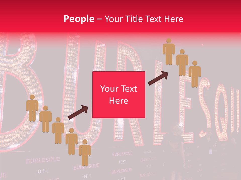 Touching Finger Elder PowerPoint Template