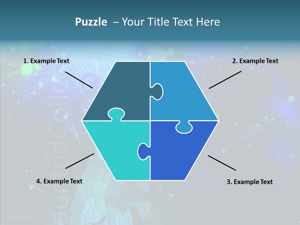 Senior  White Young PowerPoint Template