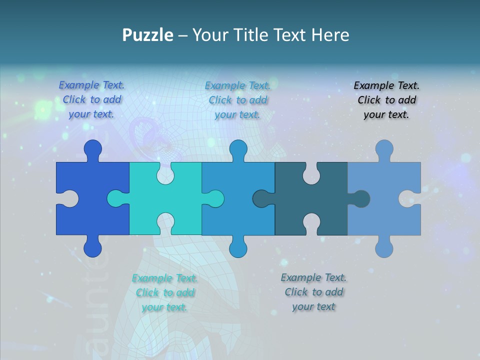 Senior  White Young PowerPoint Template