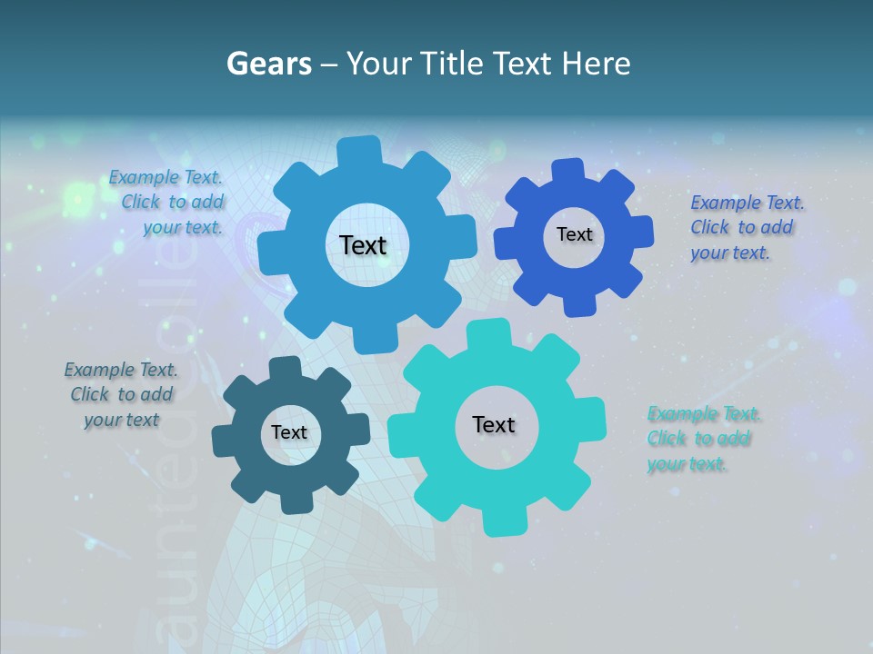 Senior  White Young PowerPoint Template