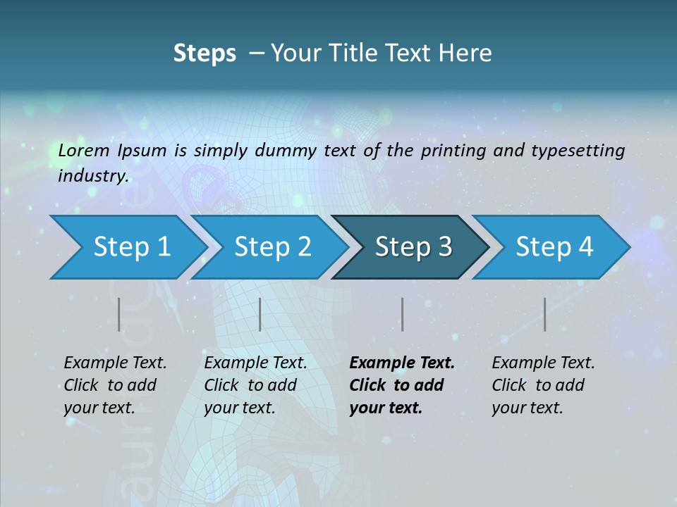 Senior  White Young PowerPoint Template