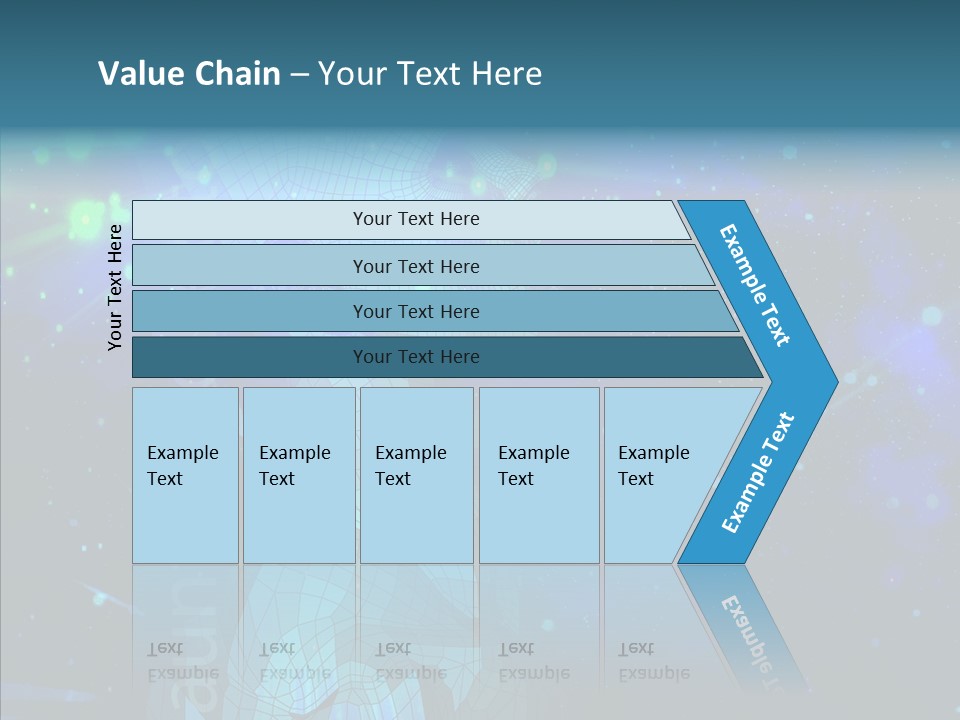Senior  White Young PowerPoint Template