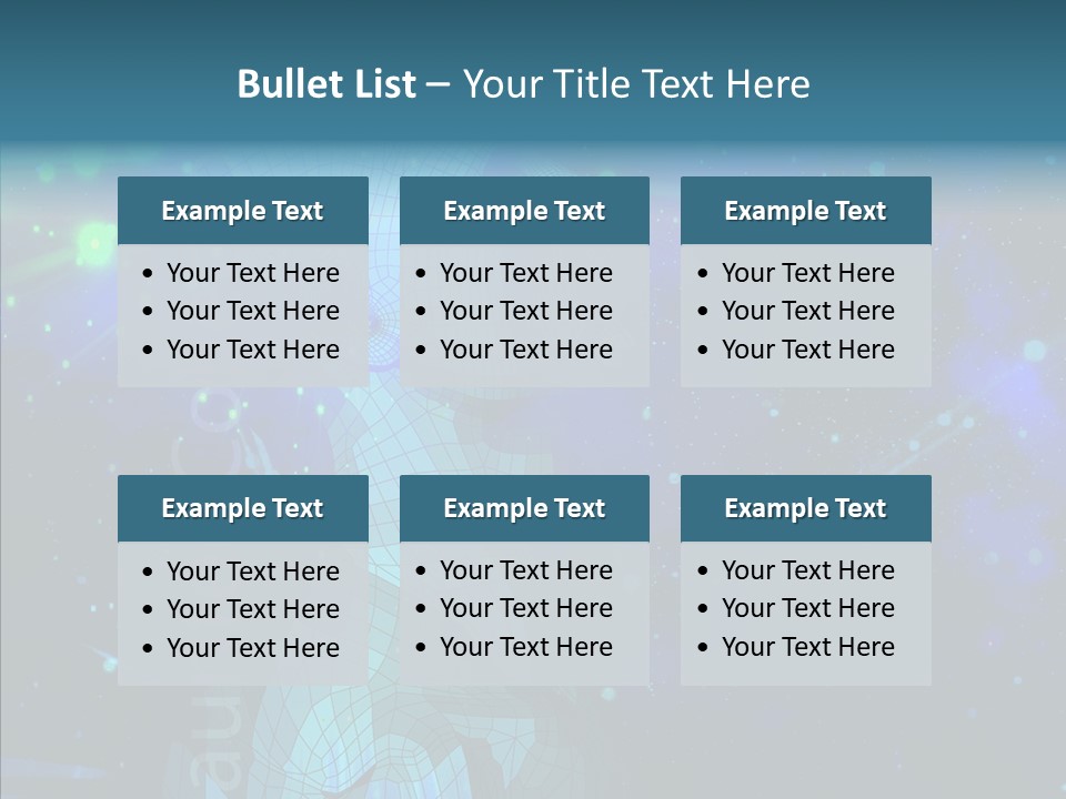 Senior  White Young PowerPoint Template