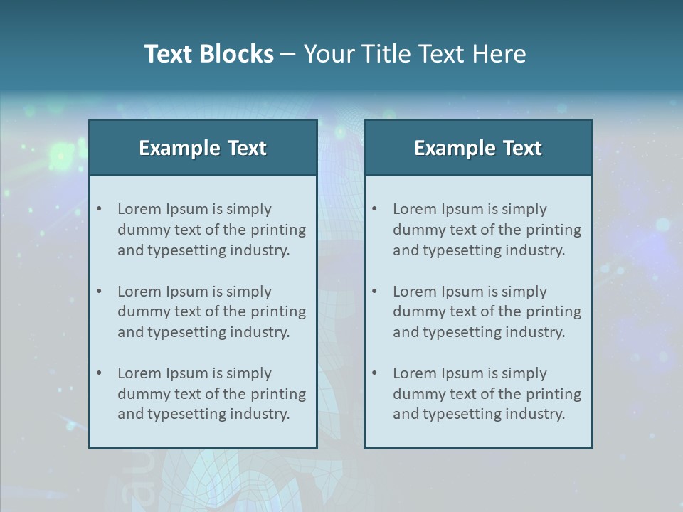 Senior  White Young PowerPoint Template