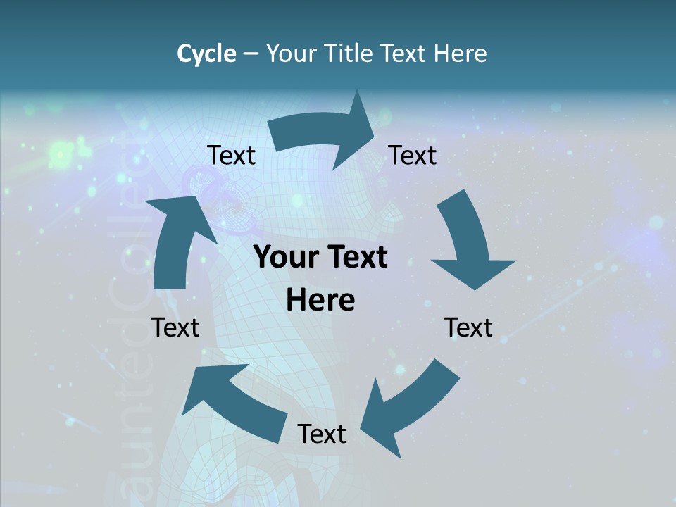 Senior  White Young PowerPoint Template