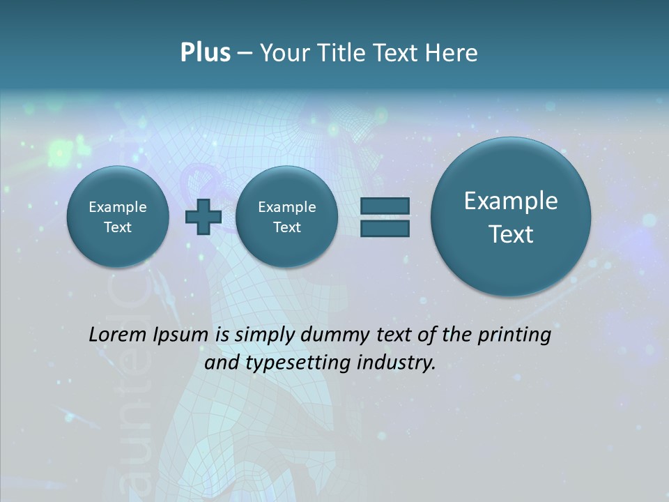 Senior  White Young PowerPoint Template