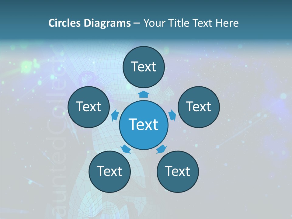 Senior  White Young PowerPoint Template