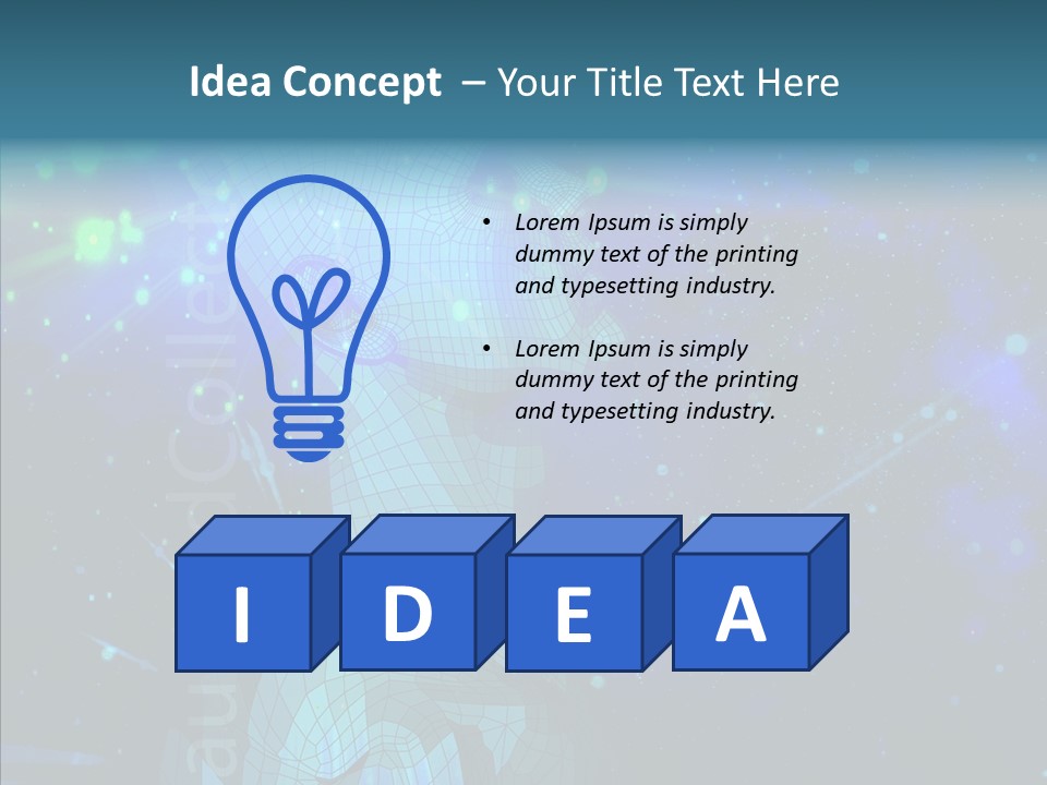 Senior  White Young PowerPoint Template