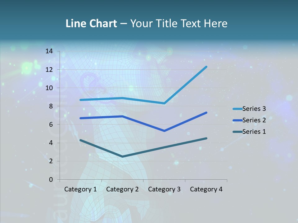 Senior  White Young PowerPoint Template