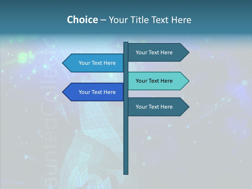 Senior  White Young PowerPoint Template