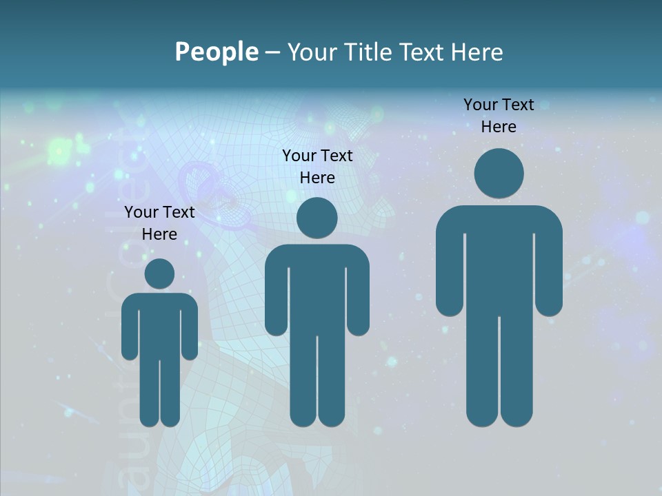 Senior  White Young PowerPoint Template