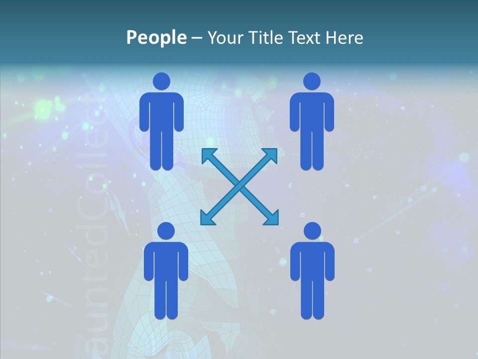 Senior  White Young PowerPoint Template