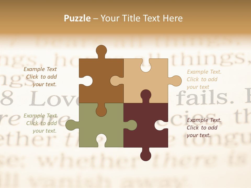 Background Senior Help PowerPoint Template