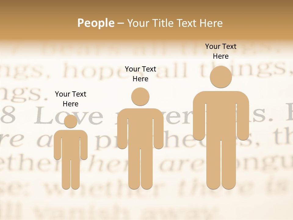 Background Senior Help PowerPoint Template