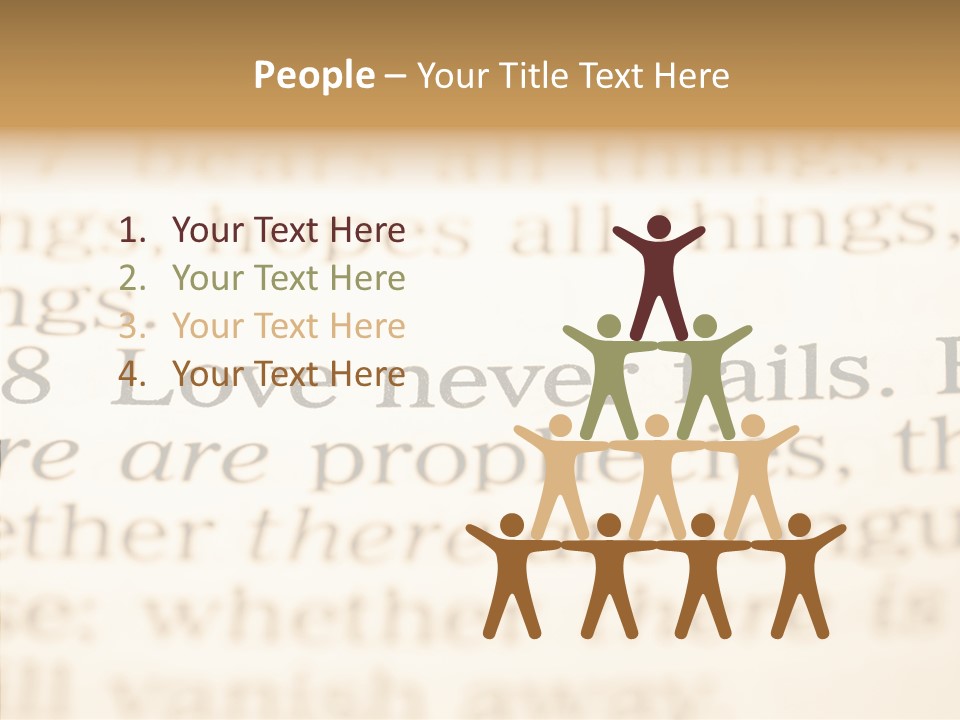 Background Senior Help PowerPoint Template