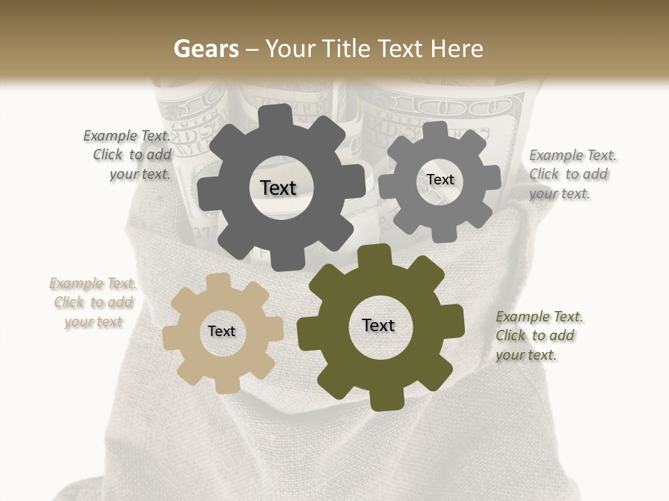 Togetherness Grandmother Sharing PowerPoint Template