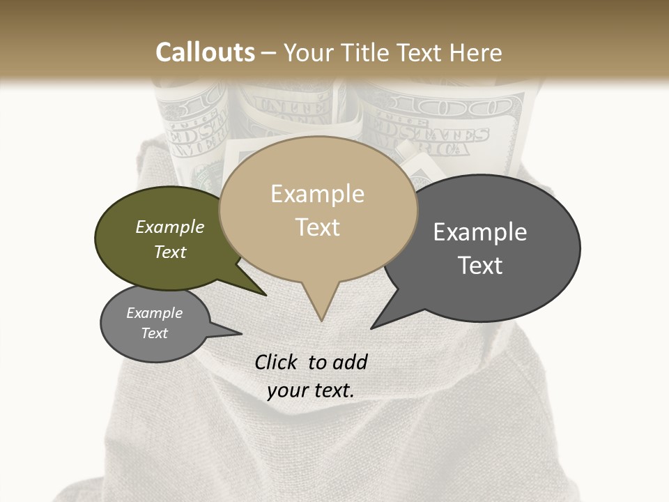 Togetherness Grandmother Sharing PowerPoint Template