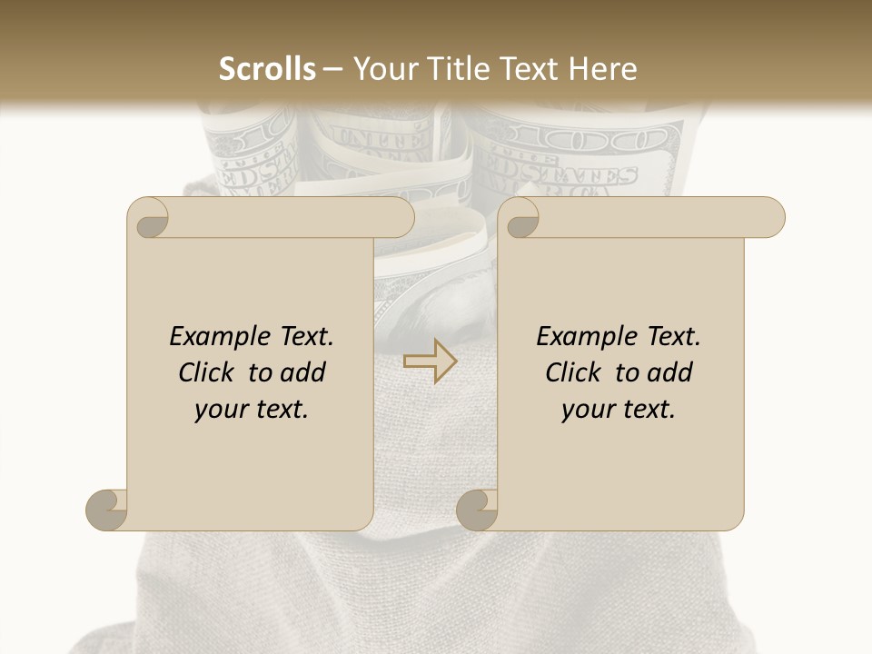Togetherness Grandmother Sharing PowerPoint Template