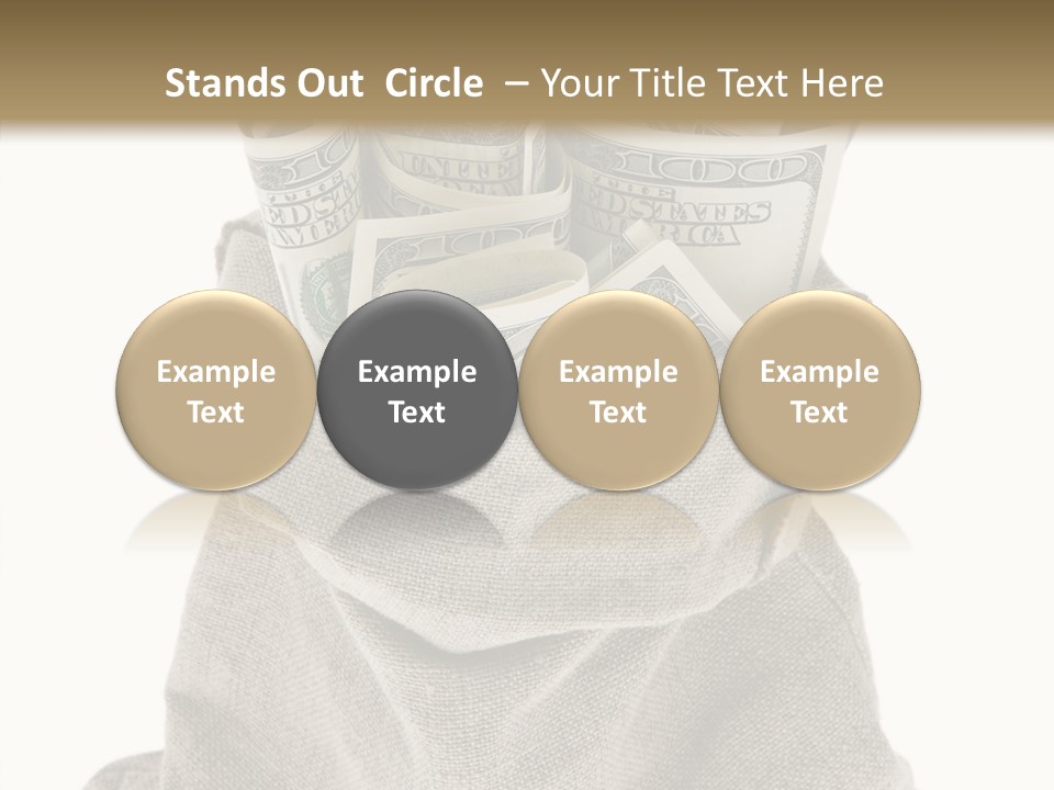 Togetherness Grandmother Sharing PowerPoint Template