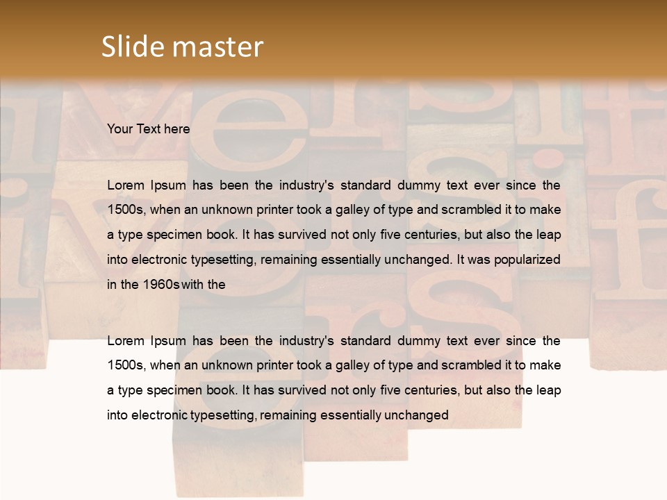 Elderly Finger Women PowerPoint Template